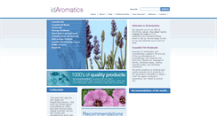 Desktop Screenshot of idaromatics.co.uk